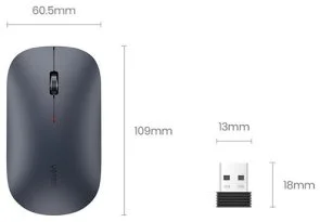 Фото: Миша UGREEN MU001 Wireless Black (90372) № 3 | KTC