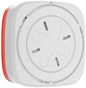 Бездротовий адресний пожежний оповіщувач світлозвуковий Ajax EN54 FireProtect (Sounder/VAD) Jeweller White