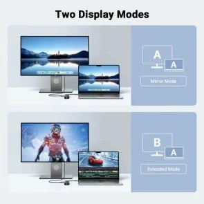 Фото: USB-хаб UGREEN 6in1 CM512 Grey (45000) № 6 | KTC
