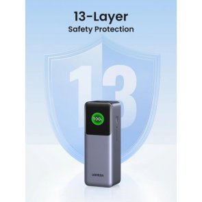 Батарея універсальна UGREEN PB722 25000mAh 200W Gray (35525B)
