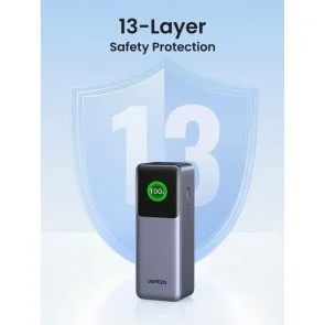 Фото: Батарея універсальна UGREEN PB722 25000mAh 200W Gray (35525B) № 4 | KTC