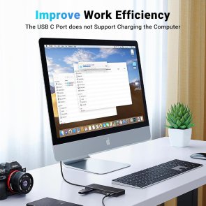 USB-хаб UGREEN 4in1 CM806 Black (35583)