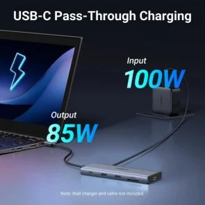 Фото: USB-хаб UGREEN 10in1 CM639 Grey (45380) № 3 | KTC