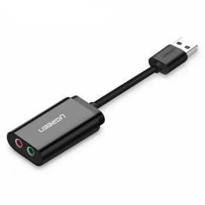 Фото: Зовнішня звукова карта UGREEN US205 Black (30724) № 3 | KTC
