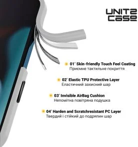 Фото: Чохол ArmorStandart for Apple iPhone 11 - UNIT2 Matte Clear (ARM74782) № 2 | KTC