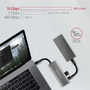 USB-хаб Axagon HMC-5G2 rev 2.0 Grey