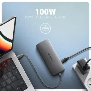 Фото: USB-хаб Axagon HMC-8HLSA Grey № 3 | KTC