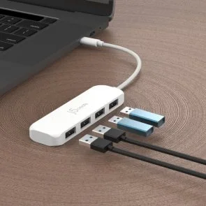 Фото: USB-хаб J5create JCH341EW-N White № 5 | KTC