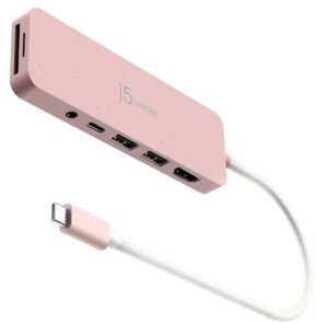 USB-хаб J5create JCD373ER-N Red