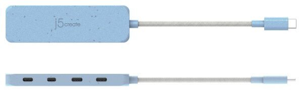 USB-хаб J5create JCH345EC-N Blue