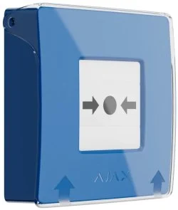 Фото: Тривожна кнопка Ajax ManualCallPoint Jeweller Blue (44793) № 2 | KTC