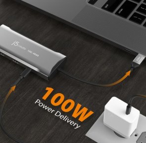 USB-хаб J5create 9in1 JCD397-N Grey