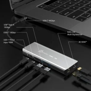 Фото: USB-хаб J5create JCD403-N Grey № 4 | KTC