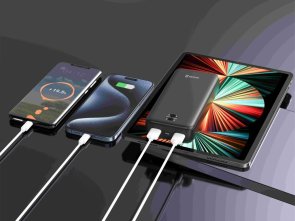 Батарея універсальна SWISSTEN WORX PRO 20000mAh 10.5W Black (8595217490659)