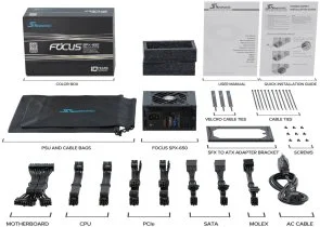 Фото: Блок живлення Seasonic 650W Focus SPX 650 (FOCUS-SPX-650) № 5 | KTC