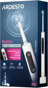 Фото: Електрична зубна щітка Ardesto ETB-ID114W White + Travel case № 19 | KTC