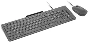 Фото: Комплект клавіатура+миша Lenovo 310 USB-A Wired Combo Ukraine Grey (GX31R09776) № 3 | KTC