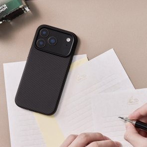 Чохол Pitaka for Apple iPhone 17 Pro Max - Aramid UltraGuard Twill Black/Grey (KI1701PBM)