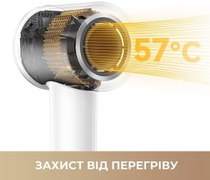 Фен Mova Turbo White (AHD11C-WH)