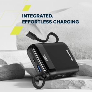 Батарея універсальна Canyon OnPower 104 10000mAh 22.5W Built-In USB-C (CNS-CPB104B)