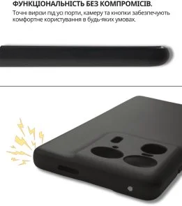 Фото: Чохол BeCover for Motorola Edge 50 Ultra Black (714689) № 5 | KTC