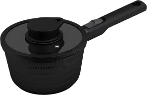 Фото: Ківш Ringel Grey Line 1.4L Black (RG-4155-16) № 4 | KTC