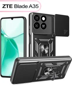 Фото: Чохол BeCover for ZTE Blade A35 - Military Black (713549) № 2 | KTC