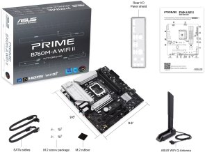 Материнська плата ASUS PRIME B760M-A WIFI II