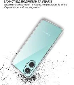 Фото: Чохол BeCover for Tecno Spark Go 2 KM4 Transparancy (714682) № 3 | KTC