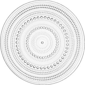 Тарілка Ardesto Verbena 24.5cm Clear (AR5028)