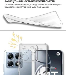 Фото: Чохол BeCover for Xiaomi 15T - Transparancy (714688) № 5 | KTC