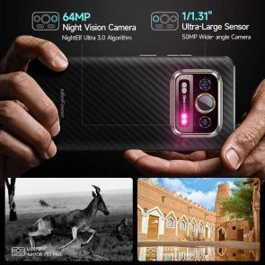 Фото: Смартфон Ulefone Armor 25T 8/256GB Frost Black (6975326668804) № 4 | KTC