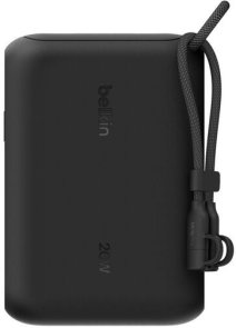 Батарея універсальна Belkin BoostCharge with Display 10000mAh 20W Black (BPB027HQBK)