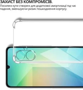 Фото: Чохол BeCover for Tecno Spark Go 2 KM4 - Anti-Shock Clear (714705) № 3 | KTC