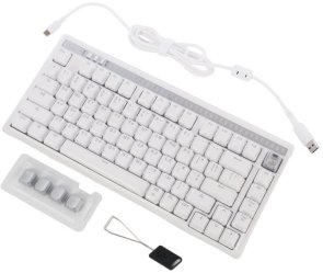 Клавіатура Bloody AT75 Alpha Optical Switch White (AT75 White)