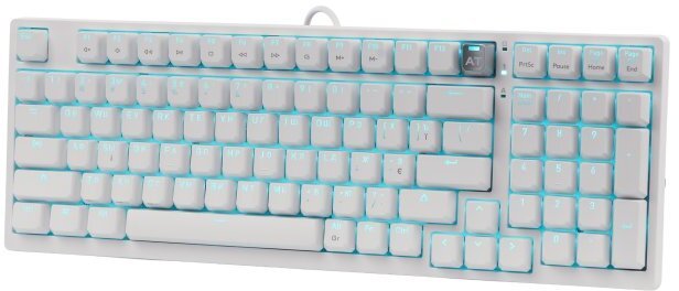 Клавіатура Bloody AT98 Alpha Optical Switch White (AT98 White)