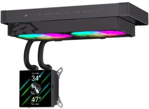 Система рідинного охолодження Gamemax GLACIER 240 LCD BK