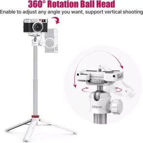 Фото: Штатив Ulanzi Vijim Multi-functional Mini Tripod White (2503A) № 5 | KTC
