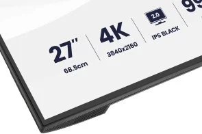 Фото: Монітор iiyama ProGraphic HB2701UHSNP-B1 Black - 27" IPS / 3840×2160 / 60 Гц / Pivot / HAS № 8 | KTC