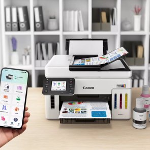 Струменевий кольоровий БФП Canon MAXIFY GX6140 А4 з Wi-Fi