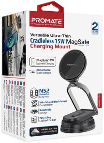 Кріплення для мобільного телефону Promate magneo-15w (6959144068268)