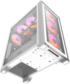 Корпус DARKFLASH DRX70 Glass White with window (DRX70 GLASS WHITE)