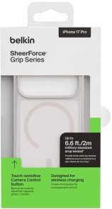 Чохол Belkin for Apple iPhone 17 Pro - Magnetic Protective Grip Sand (MSA035HQSA)