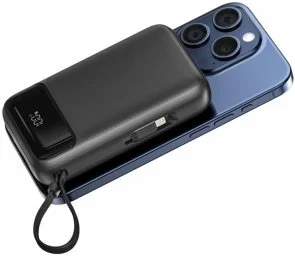 Фото: Батарея універсальна SWISSTEN Power Bank MagSafe 20000mAh 22.5W Black (8595217484795) № 3 | KTC