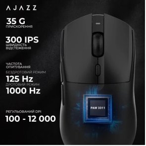 Миша Ajazz AJ139 V2 MC WL/BT/USB Red (AJ139-V2-MC-R)