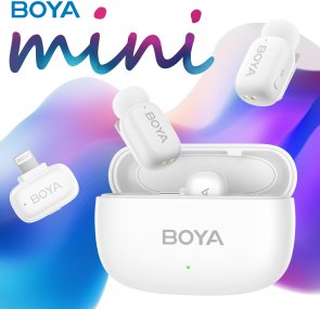 Радіосистема BOYA mini-13 Type-C/Lightning White