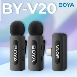 Фото: Радіосистема BOYA BY-V20 Type-C Black № 6 | KTC