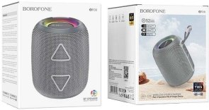 Портативна колонка BOROFONE BR36 Lucy Sports Dark Gray (6941991104398)