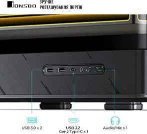 Фото: Корпус Jonsbo D200 Black with window № 5 | KTC