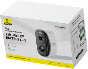 Камера Baseus Security N1 Outdoor Camera 2K White (S0ST002130)